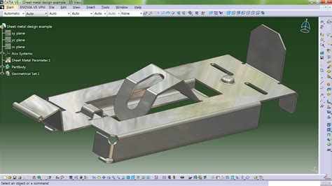 how to design sheet metal parts in catia|sheet metal stiffening rib design.